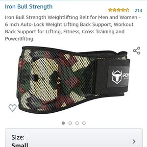 Iron bull strength weigh lighting belt